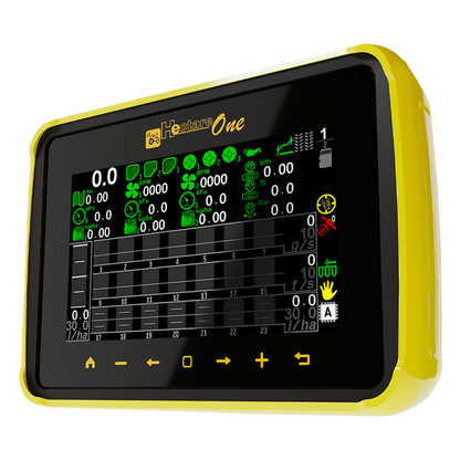 Hectare series seeding control displays