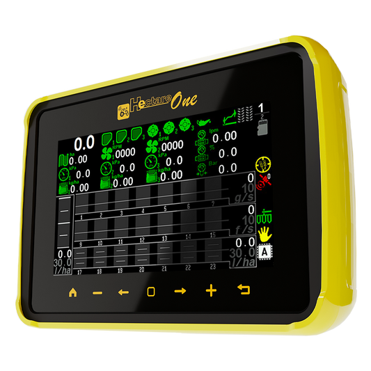 Hectare series seeding control displays