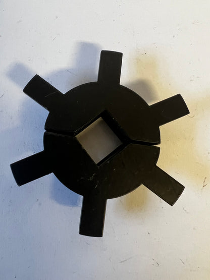 Rotation shunt star wheel for 17 mm square shaft