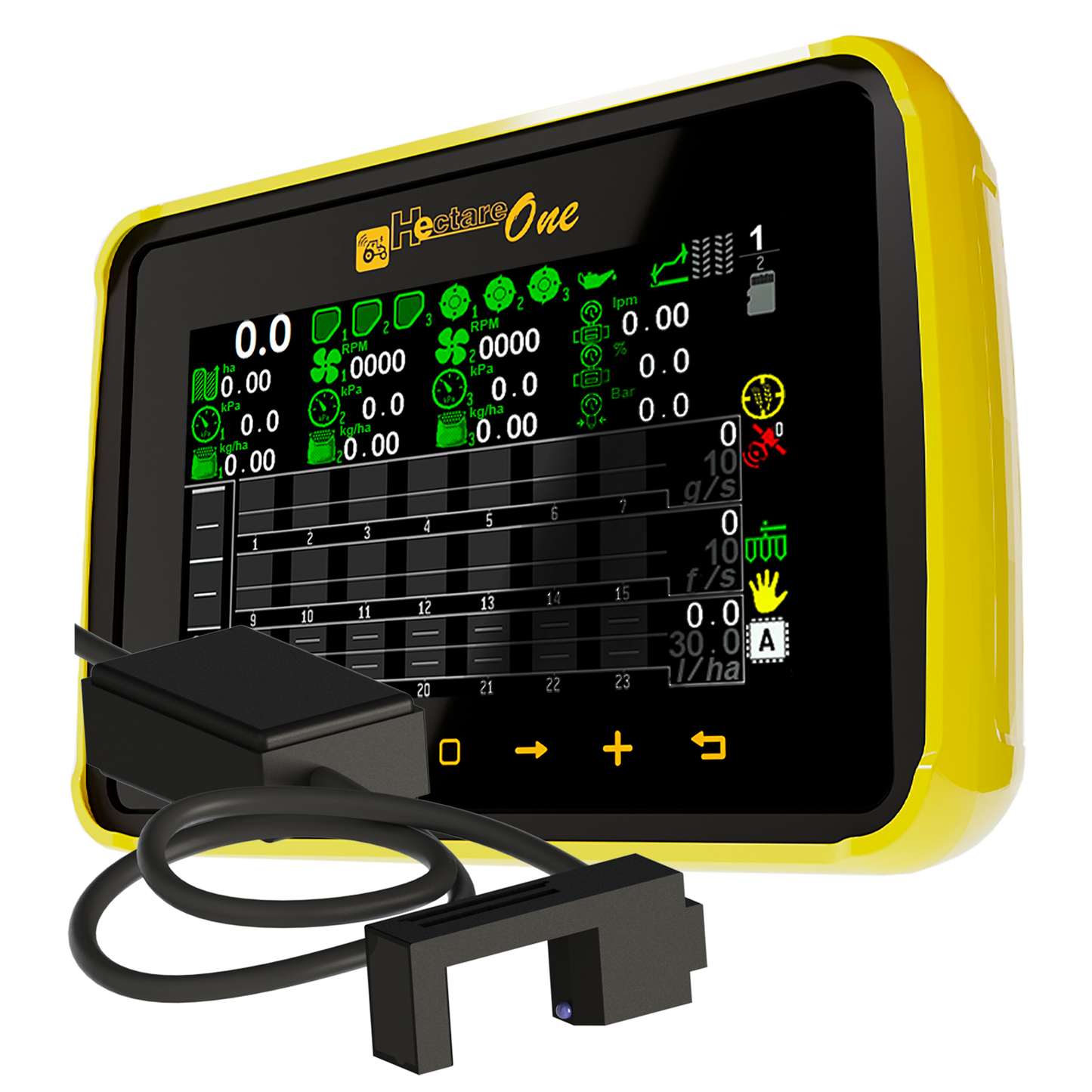 Seeding control system for retrofitting Kverneland Optima