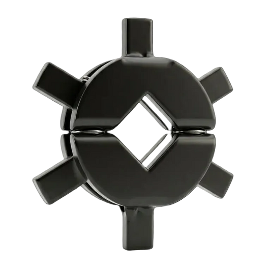 Impulsstern für 17–18-mm-Vierkantwelle (geteilt, 6 Zähne)