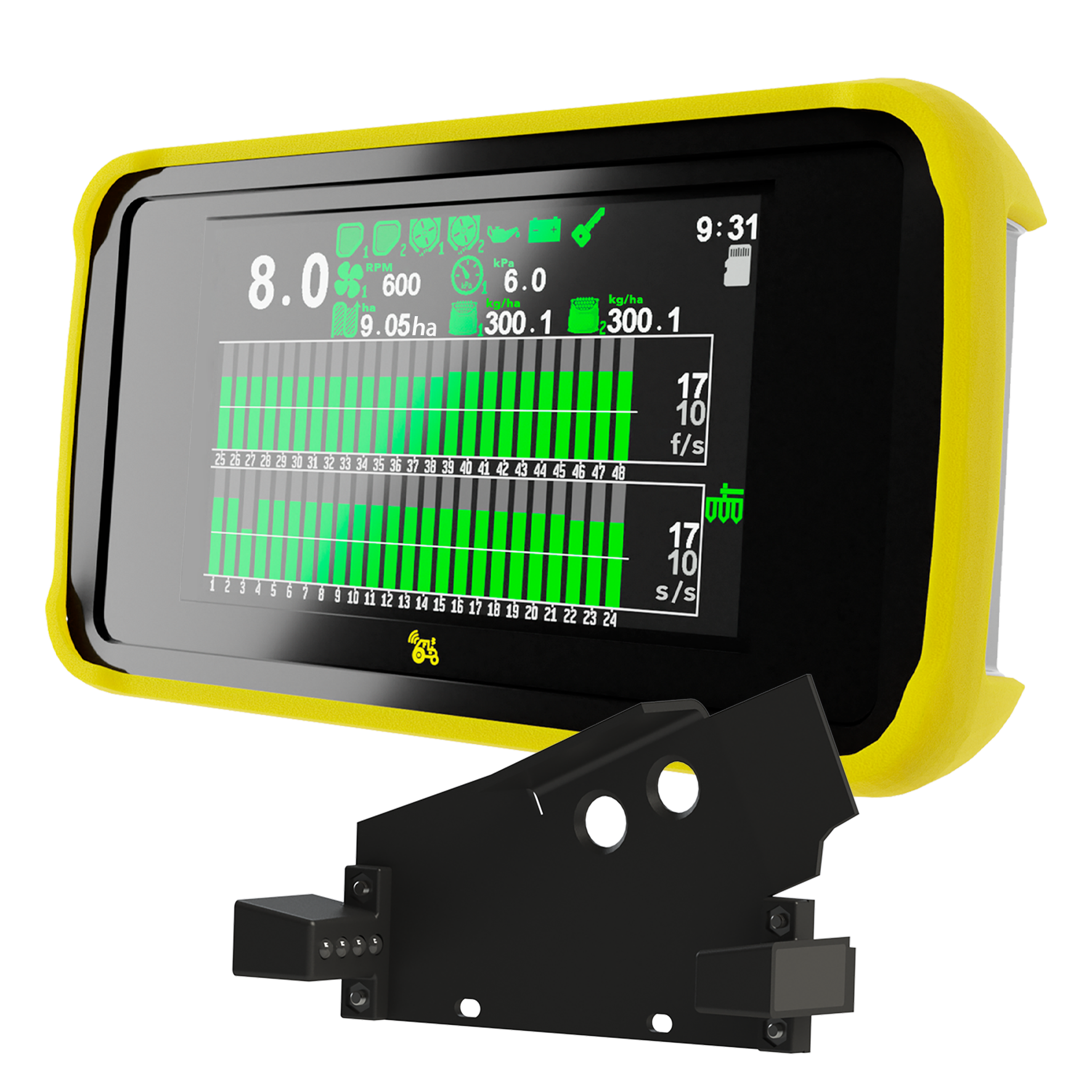 Seeding control system for UPS Hectare 5
