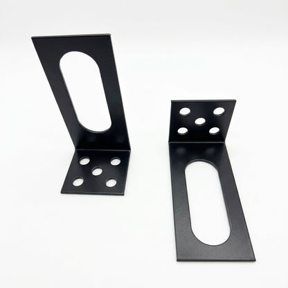 Angle bracket for 18 mm inductive rotation sensor