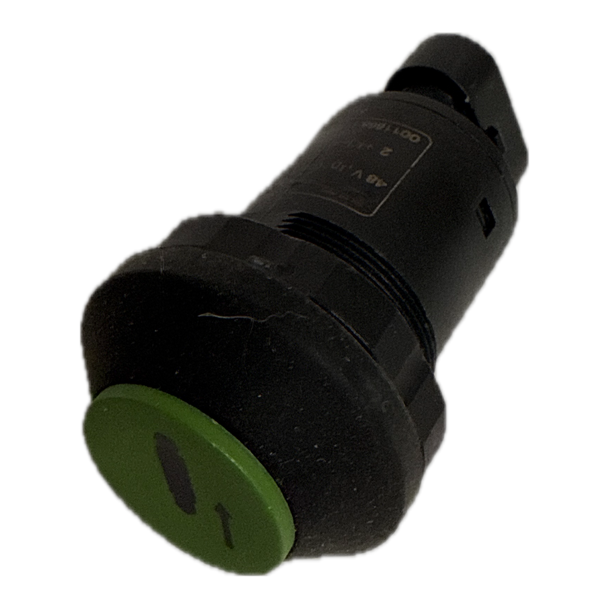 Calibration button for the metering unit, IP68, 30 mm panel hole